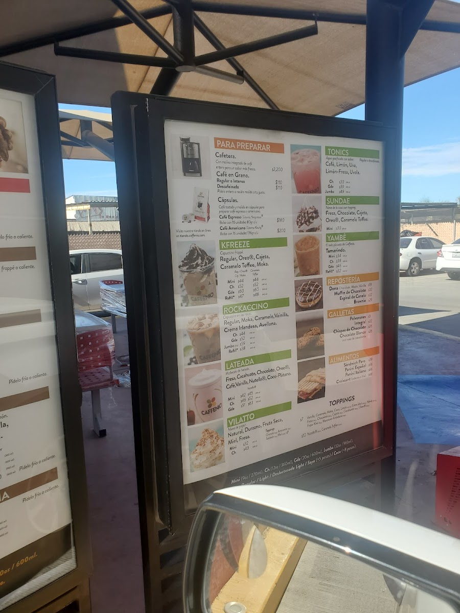 CAFFENIO Macristy Menu - Image 5